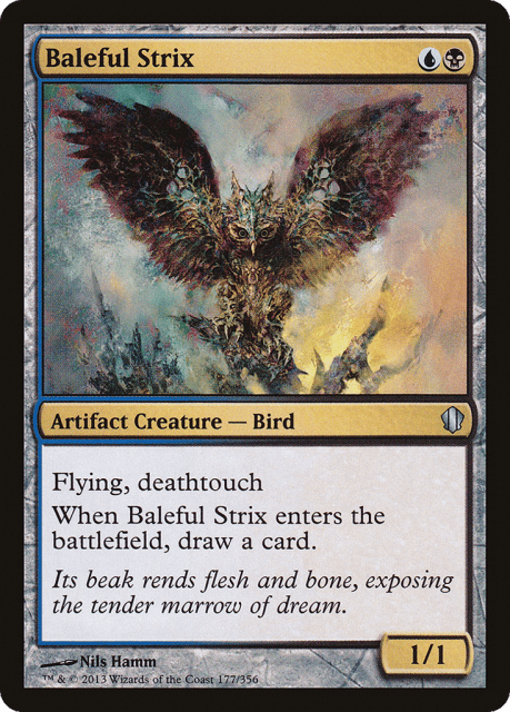 Baleful Strix (177) — Commander 2013