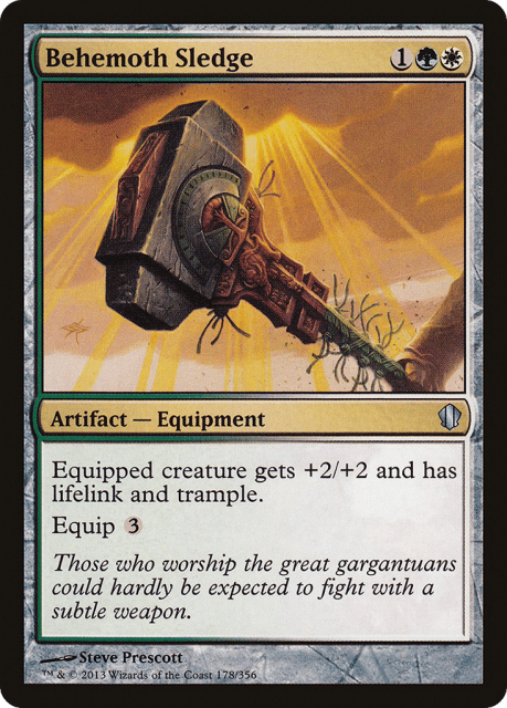 Behemoth Sledge (178) — Commander 2013