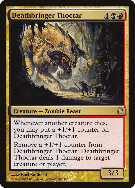 Deathbringer Thoctar (184) — Commander 2013