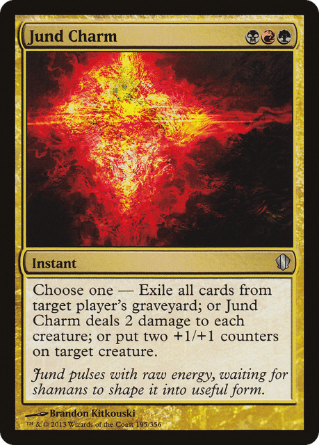 Jund Charm (195) — Commander 2013
