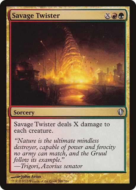 Savage Twister (208) — Commander 2013