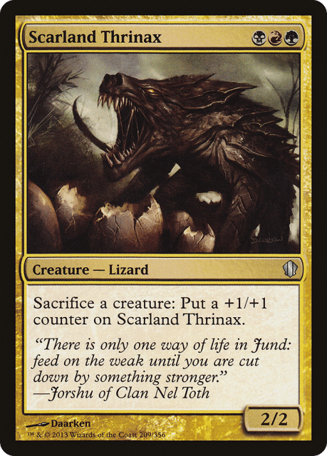Scarland Thrinax (209) — Commander 2013