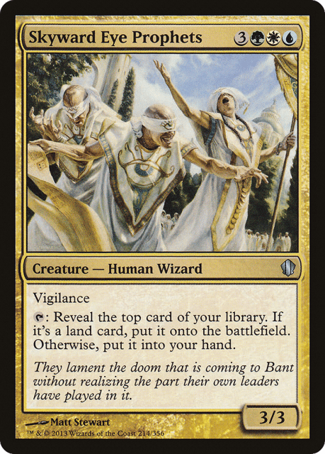 Skyward Eye Prophets (214) — Commander 2013