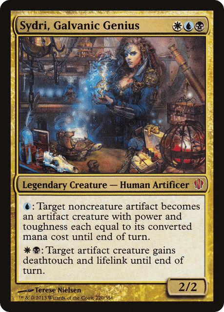 Sydri, Galvanic Genius (220) — Commander 2013