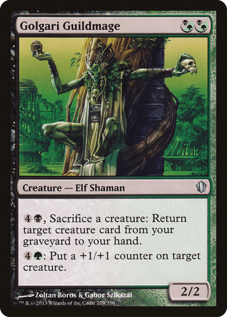 Golgari Guildmage (229) — Commander 2013