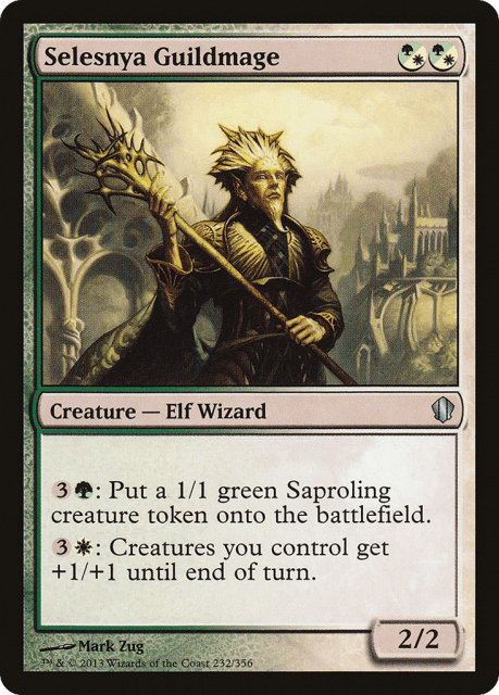 Selesnya Guildmage (232) — Commander 2013
