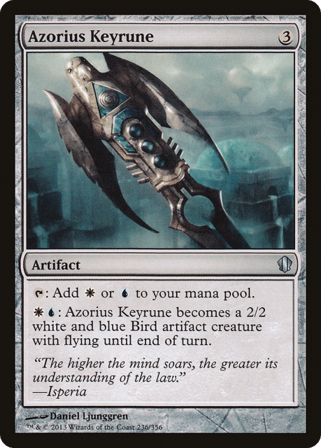 Azorius Keyrune (236) — Commander 2013