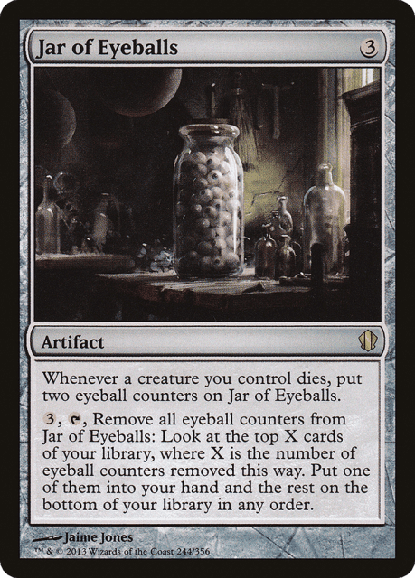 Jar of Eyeballs (244) — Commander 2013