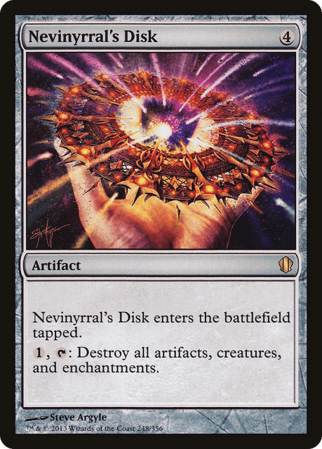 Nevinyrral's Disk (248) — Commander 2013