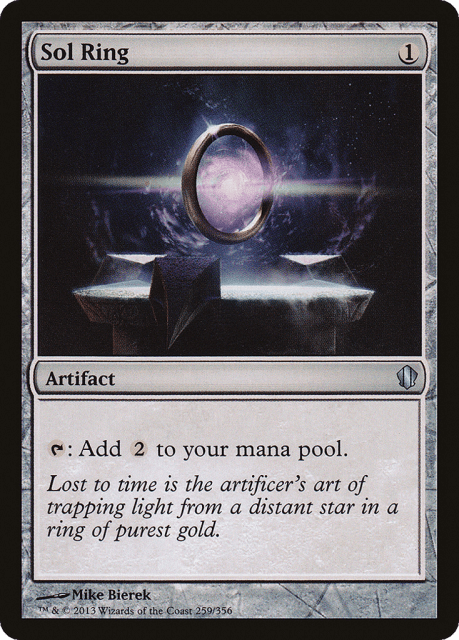 Sol Ring (259) — Commander 2013