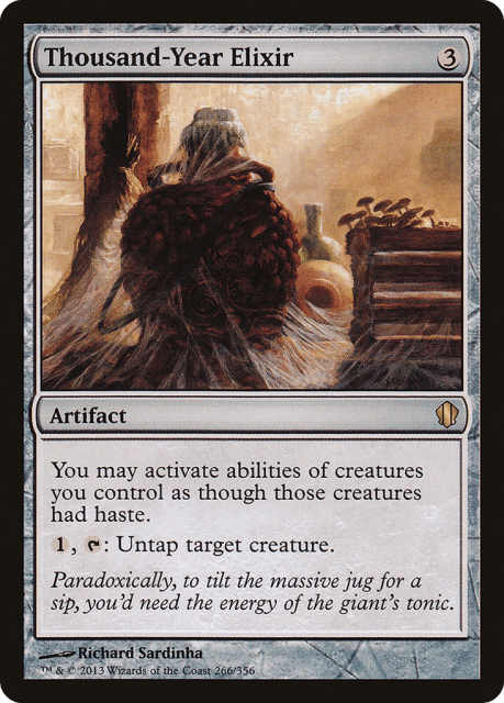 Thousand-Year Elixir (266) — Commander 2013