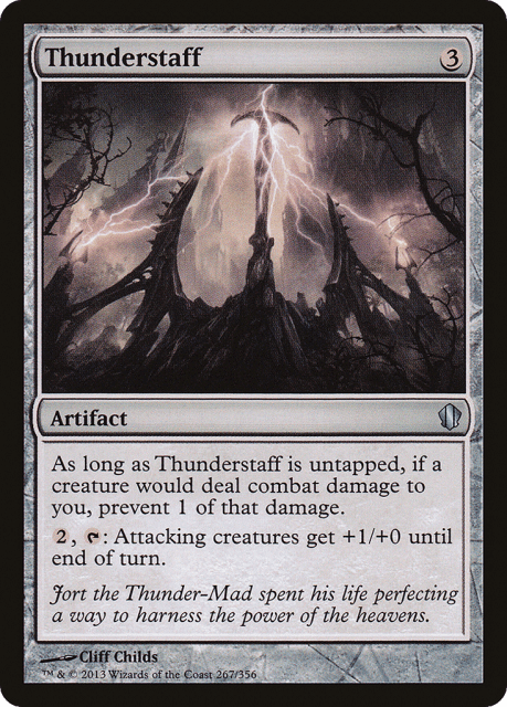 Thunderstaff (267) — Commander 2013