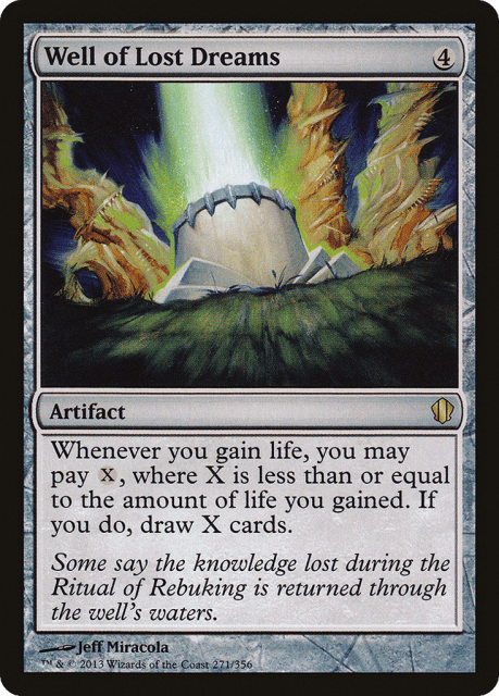 Well of Lost Dreams (271) — Commander 2013