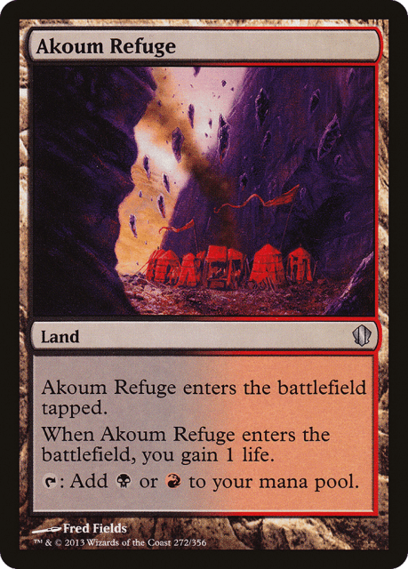 Akoum Refuge (272) — Commander 2013