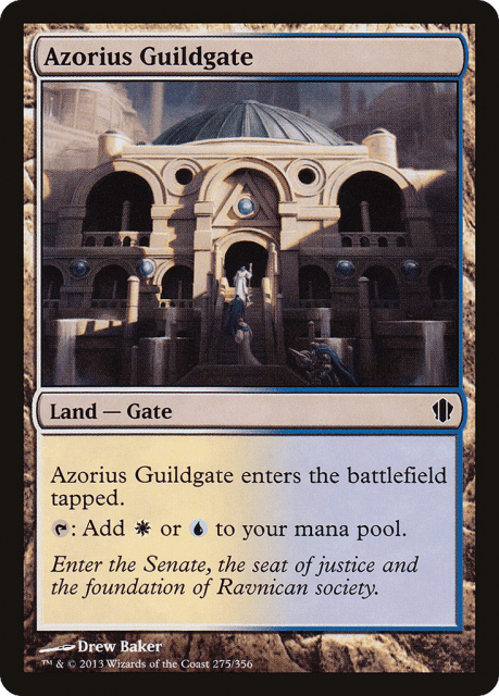 Azorius Guildgate (275) — Commander 2013