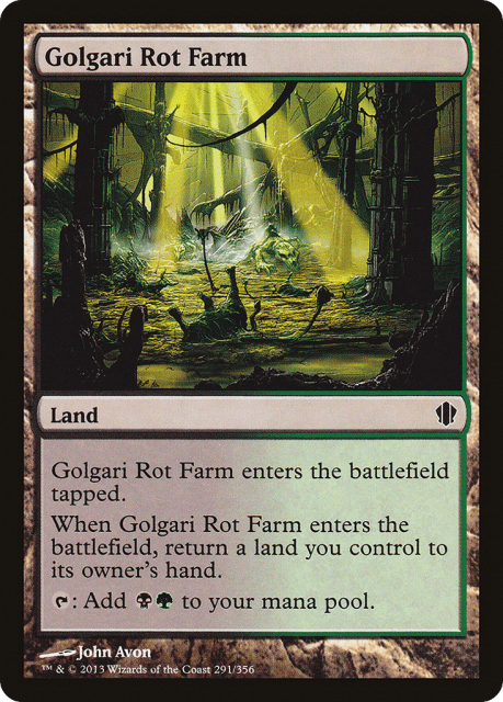 Golgari Rot Farm (291) — Commander 2013