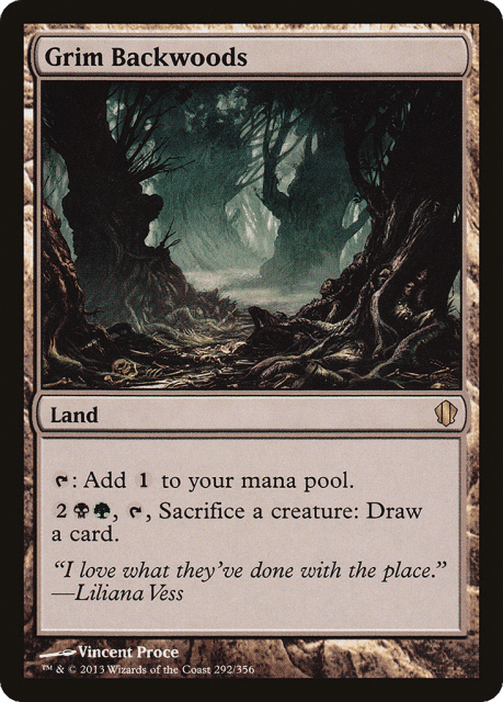 Grim Backwoods (292) — Commander 2013