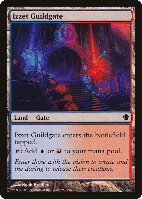 Izzet Guildgate (297) — Commander 2013