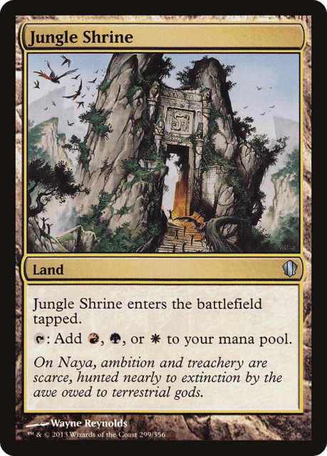 Jungle Shrine (299) — Commander 2013