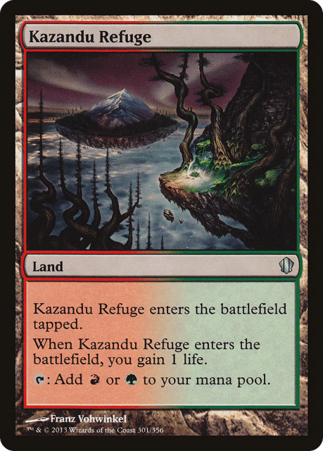 Kazandu Refuge (301) — Commander 2013