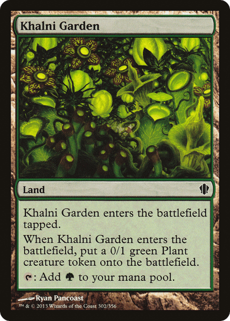 Khalni Garden (302) — Commander 2013