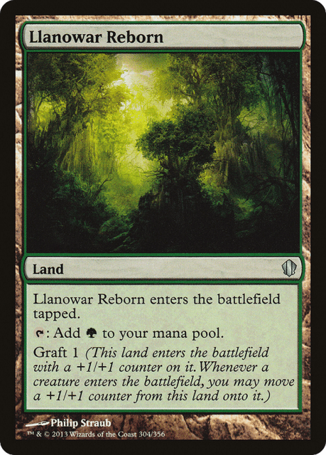 Llanowar Reborn (304) — Commander 2013
