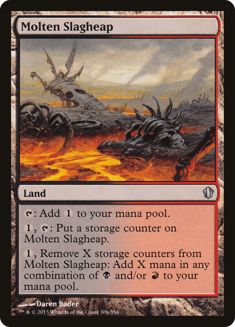 Molten Slagheap (306) — Commander 2013
