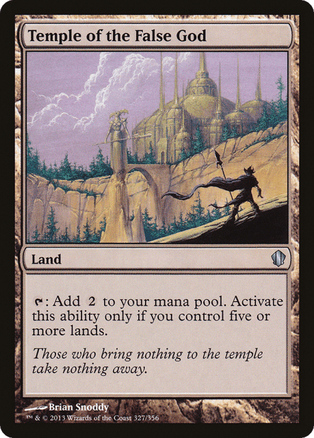 Temple of the False God (327) — Commander 2013