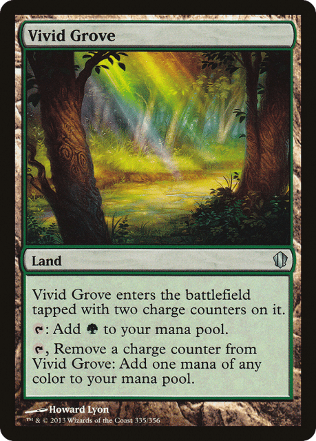 Vivid Grove (335) — Commander 2013