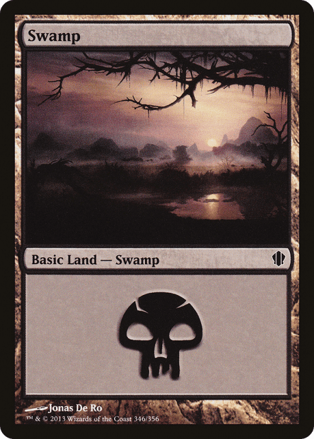 Swamp (346) — Commander 2013