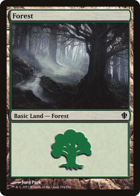 Forest (354) — Commander 2013