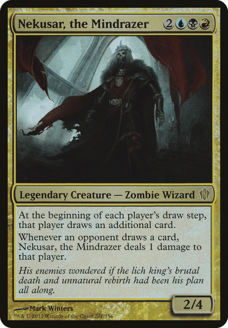 Nekusar, the Mindrazer (201) — Commander 2013 Oversized