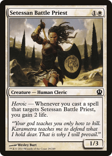 Setessan Battle Priest (29) — Theros