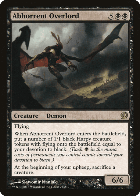 Abhorrent Overlord (75) — Theros