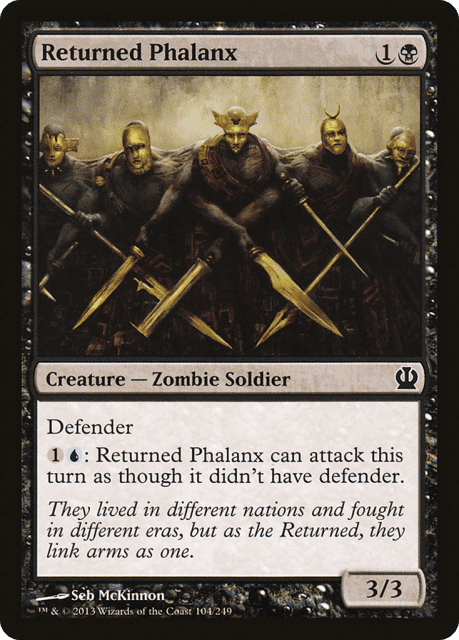 Returned Phalanx (104) — Theros