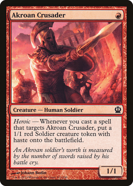 Akroan Crusader (111) — Theros