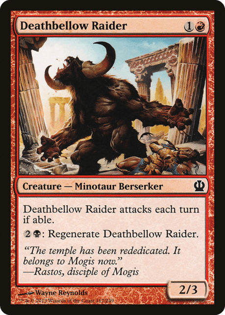 Deathbellow Raider (117) — Theros