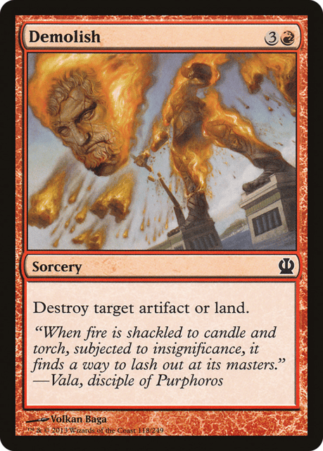 Demolish (118) — Theros