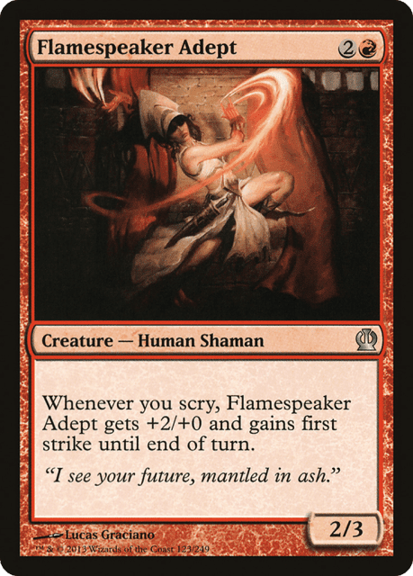 Flamespeaker Adept (123) — Theros