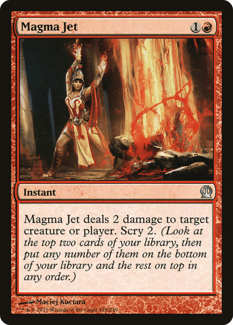 Magma Jet (128) — Theros