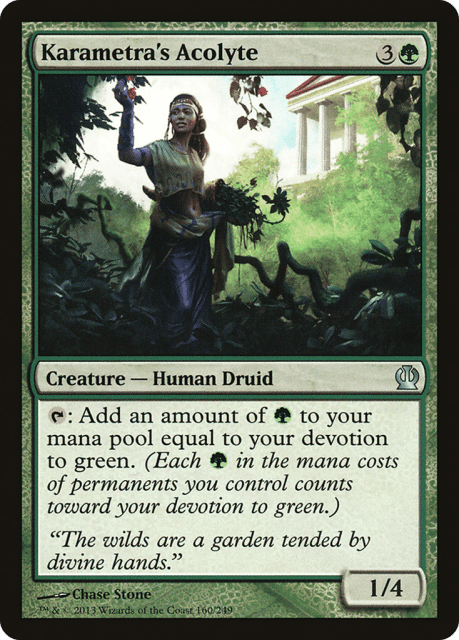 Karametra's Acolyte (160) — Theros