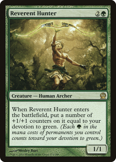 Reverent Hunter (173) — Theros