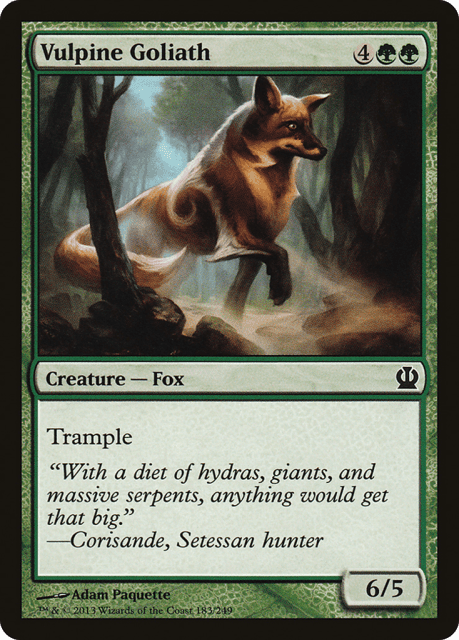 Vulpine Goliath (183) — Theros