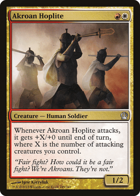 Akroan Hoplite (185) — Theros