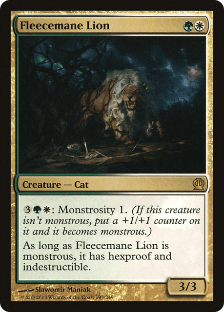 Fleecemane Lion (193) — Theros