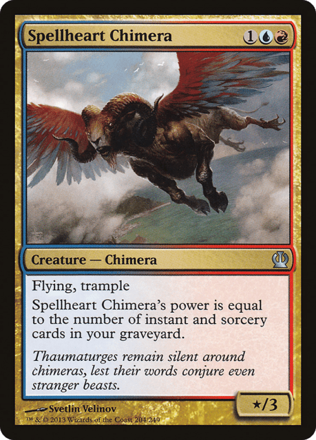 Spellheart Chimera (204) — Theros