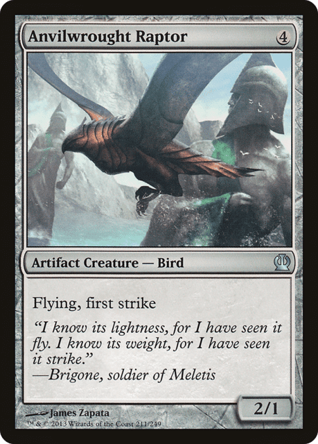 Anvilwrought Raptor (211) — Theros