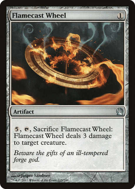 Flamecast Wheel (215) — Theros