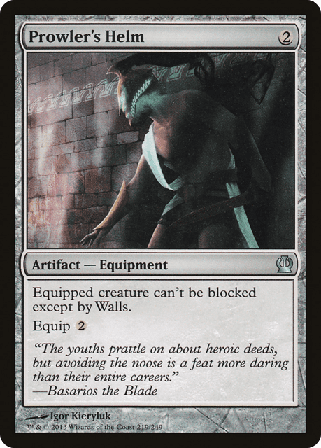 Prowler's Helm (219) — Theros