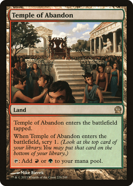 Temple of Abandon (224) — Theros